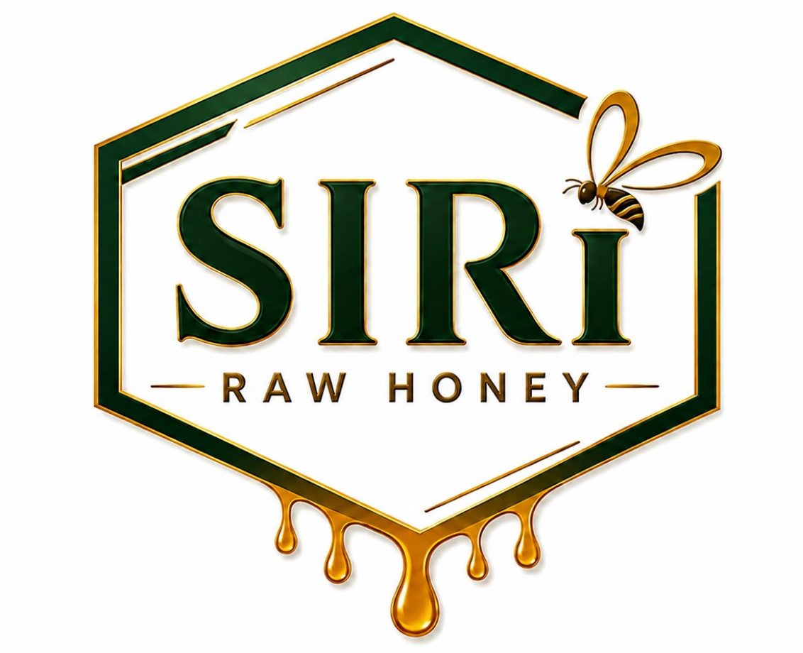 siri raw honey logo