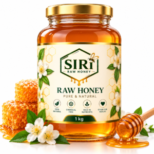 siri raw honey premium product display 1kg