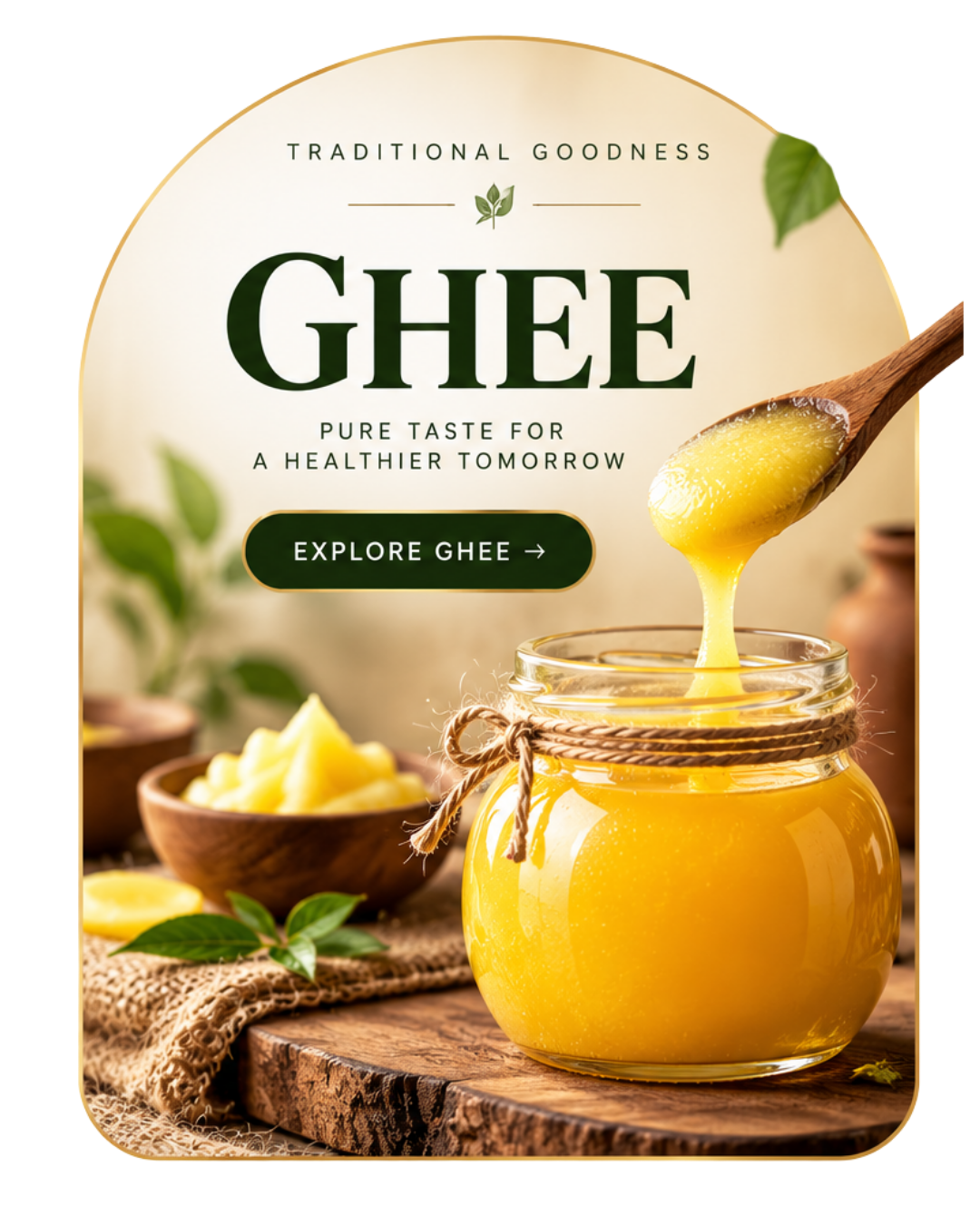 SIRI RAW HONEY traditional pure ghee